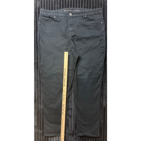 Chico’s GirlFriend Ankle Jeans in Black Size 3/20 - Picture 3 of 4